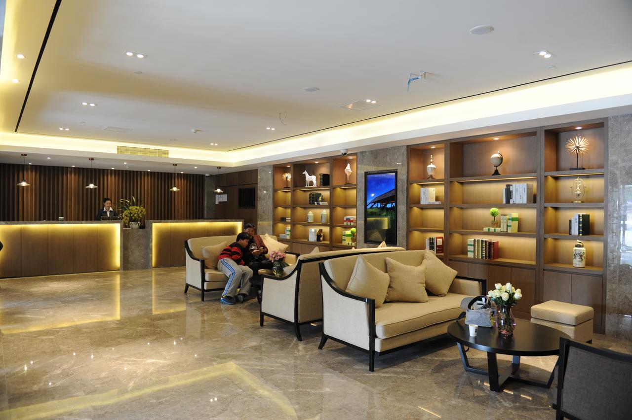 Atour X Hotel Shanghai Hongqiao Airport Konggang Road Dış mekan fotoğraf